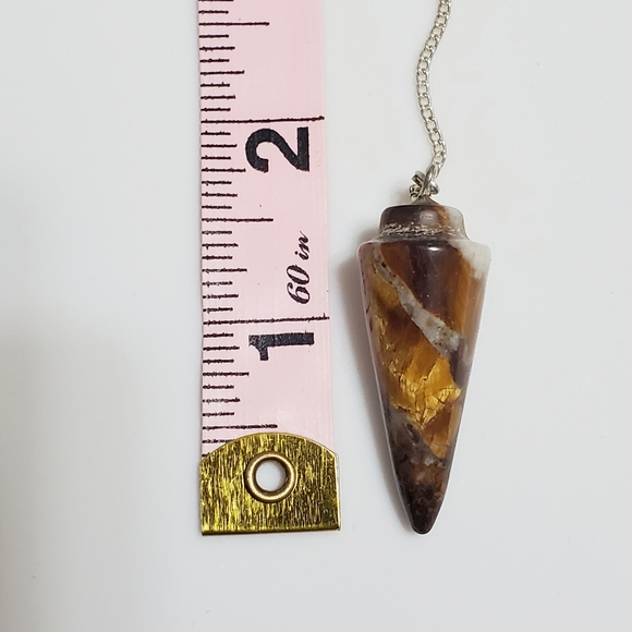 Genuine Tiger's Eye Pendulum - Picture 4 of 4